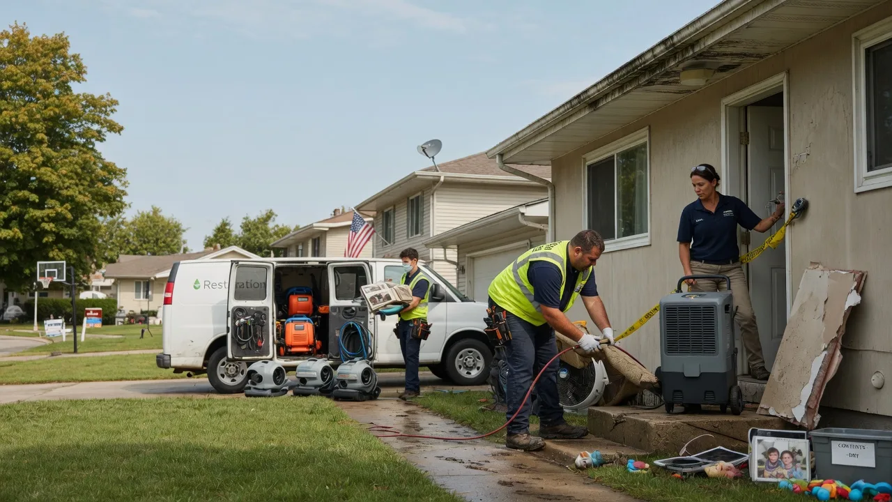 Water Damage Restoration in Lincoln, RI near me